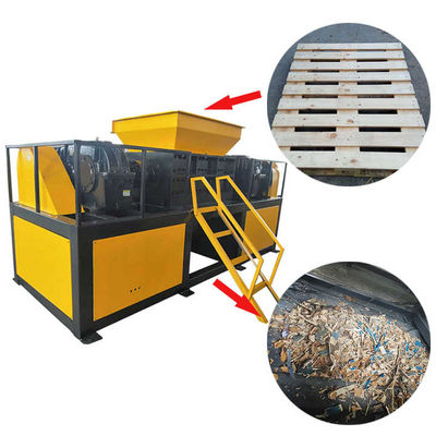 Máquina de trituración de madera industrial totalmente automática