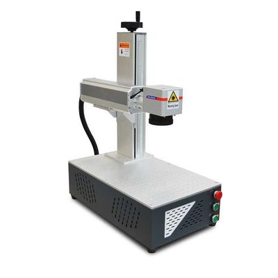 Máquina de marcado por láser de fibra rotativa 50w Marcador portátil de escritorio por láser