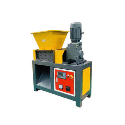 Máquina de trituración de aluminio de doble eje multifunción para plástico / metal