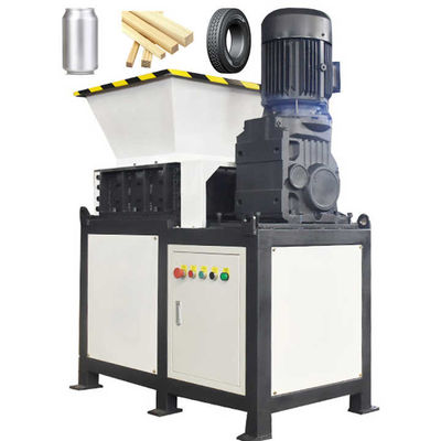 Cortador rotativo de doble eje de control automático triturador para caucho / tubo