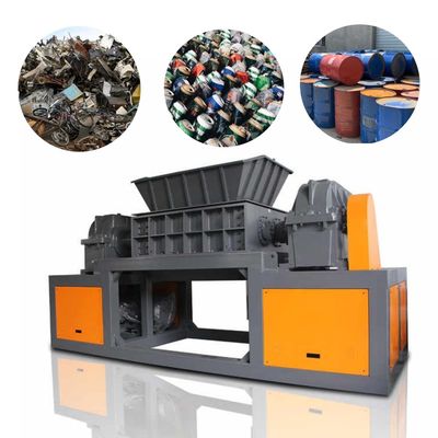 Máquina de trituración de chatarra de metal de tamaño medio con ruido bajo automática para plantas / electrodomésticos
