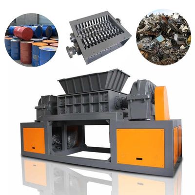 Máquina para triturar metales pesados industriales de doble eje trituración de metales de reciclaje