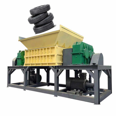 Máquina de trituración de neumáticos de caucho multifunción con baja ruido Máquina de trituración de paletas de madera