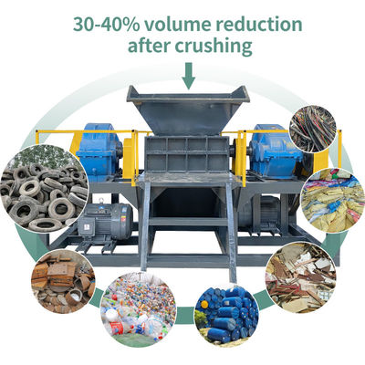 Máquina de trituración de residuos industriales Camión Camión neumático de automóvil Trituradora de neumáticos