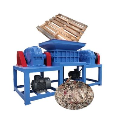 Máquina automática de trituración de paletas de madera