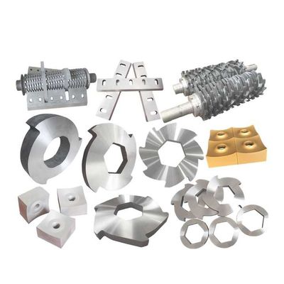 Máquina de trituración industrial personalizada, cuchillas y soluciones de cortadores