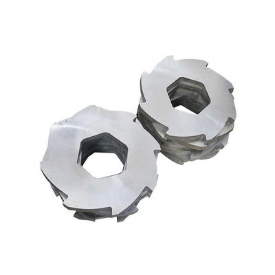 Máquina de trituración de metales Cuchillas de reciclaje Cuchillo angular Grinder Cuchillas de corte de acero