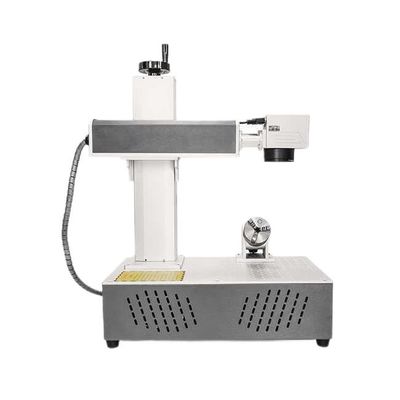 Máquina de marcado por láser de fibra de JPT para anillo de metal, joyería, plástico ABS MC