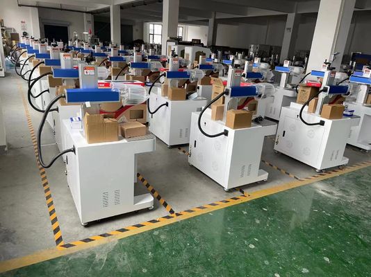 Máquina de marcado por láser de fibra de escritorio portátil