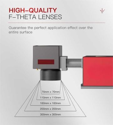 Máquina de marcado con láser de fibra UV, Máquina portátil de marcado con láser de escritorio para metal / plástico