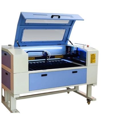 9060 Mini máquina de grabado láser CNC de CO2 0-400mm/s Refrigeración por aire