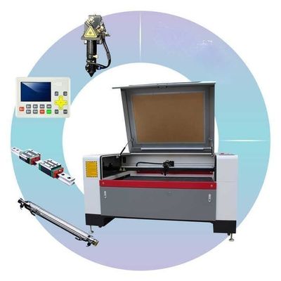 9060 Mini máquina de grabado láser CNC de CO2 0-400mm/s Refrigeración por aire