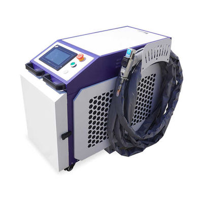 Máquina portátil de soldadura por láser de metal Máquina de limpieza de soldadura de fibra multifuncional