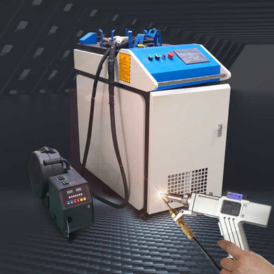 Saldadora láser de fibra portátil de 1000W 1500W 2000W para la soldadura de limpieza de metales