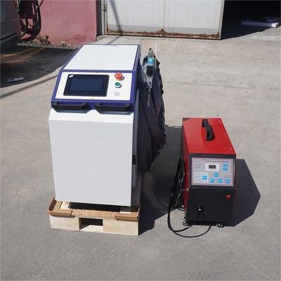 Saldadora láser de fibra portátil de 1000W 1500W 2000W para la soldadura de limpieza de metales