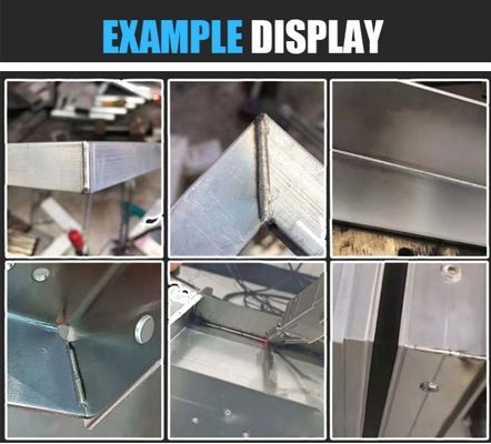 Máquina de corte de soldadura con láser de soldadura de aluminio inoxidable de hierro