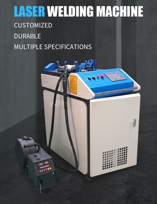 Saldadora láser de metal de cobre de aluminio 3 en 1 máquina de soldadura de fibra óptica
