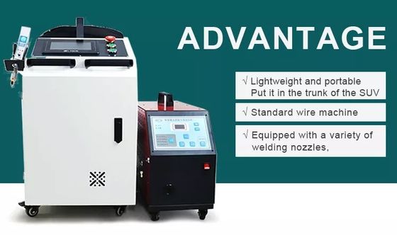 1500w 1000w 2000w Máquina de soldadura láser portátil controlador de alimentación de cable automático conductor