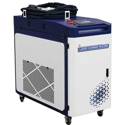 Máquina de limpieza láser de 2000W para la eliminación de polvo de pintura de piedra y madera