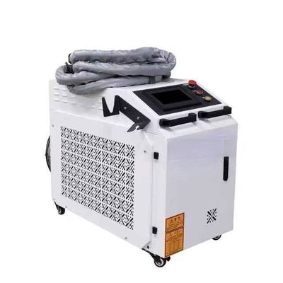 Máquina portátil de limpieza por láser de fibra 2000W para revestimiento de pintura de óleo de pintura para eliminar el polvo