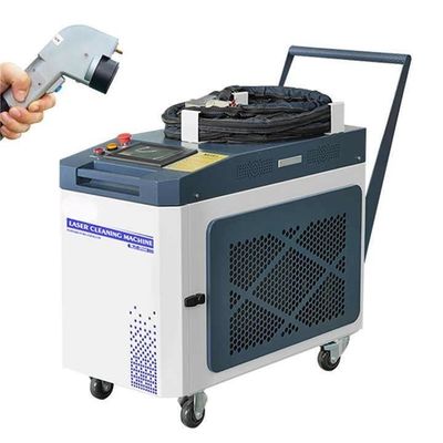 Máquina de limpieza láser Raycus CNC para eliminar la oxidación 1000W 2000W 3000W