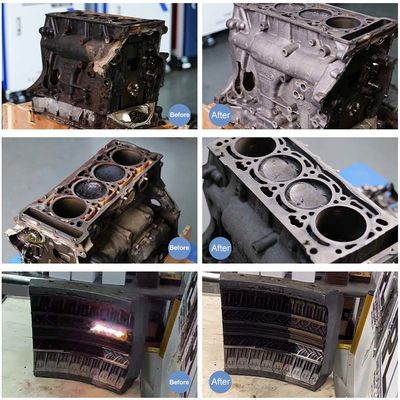 Máquina portátil de eliminación de óxido por láser de 220V 50Hz para limpieza de automóviles