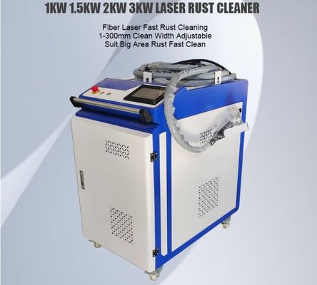 Máquina de limpieza con láser de fibra 2000W para automóviles y superficies metálicas