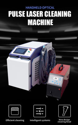 Máquina de limpieza con láser de fibra de mano multifuncional 3 en 1 de alta eficiencia