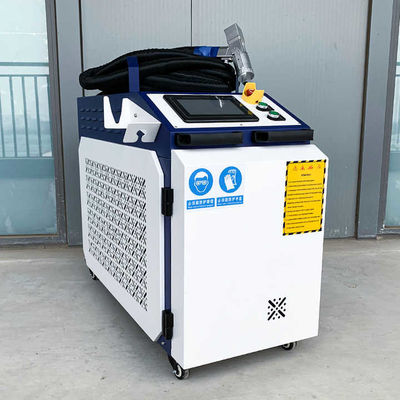 1000w 1500w 2000w Máquina de eliminación de óxido por láser de fibra para limpiar el metal oxidado