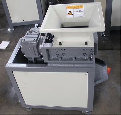 Cajas industriales de plástico PET botella trituradora, máquina trituradora de doble eje