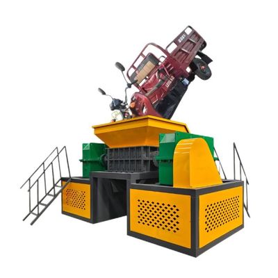 Máquina de trituración de residuos industriales de seguridad para el vidrio de madera de papel de plástico de hierro de aluminio