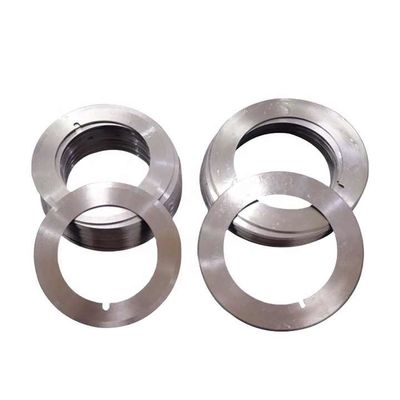 Máquina de trituración duradera cuchillas de corte circular de alta dureza de corte rápido