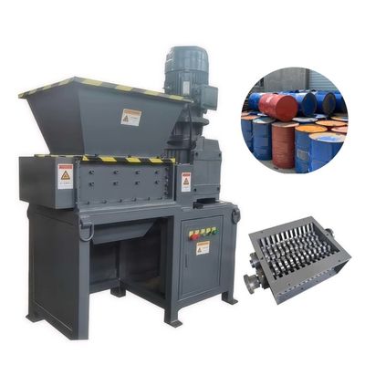 Máquina de trituración de metales de chatarra pequeña disco duro portátil latas de aluminio trituración