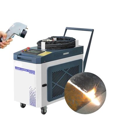 1064nm longitud de onda central 2000W láser de limpieza de óxido para tareas pesadas de eliminación de óxido