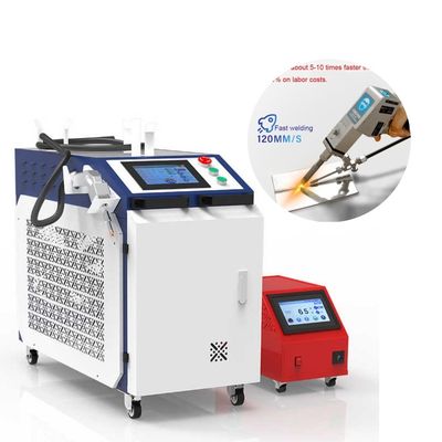 Máquina de soldadura por láser con enfriamiento por agua 700*500*900 para soldadura rápida y precisa