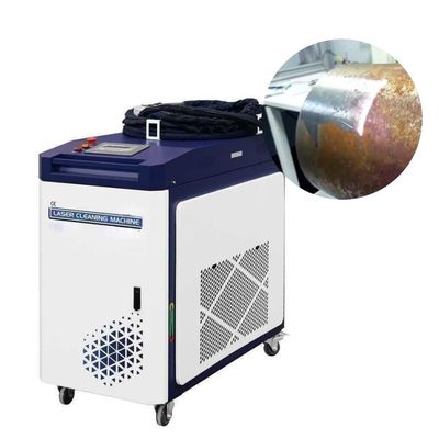 Máquina de limpieza con láser industrial de metal con adaptabilidad de puntos de 4-6 mm