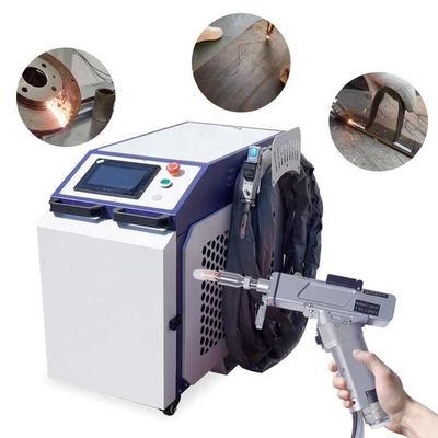 Máquina de soldadura por láser de enfriamiento por agua con diámetro de punto focal de 0,2-3 mm y potencia de 1000 W