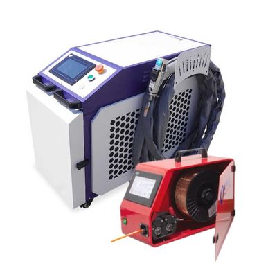 3 en 1 Máquina de soldadura por láser de metal de mesa ajustable automática y portátil