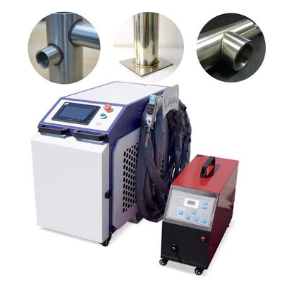 Soldadura por láser refrigerada por agua 1500W 2000W Fibra de mano 4 en 1 Máquina de soldadura portátil para metal