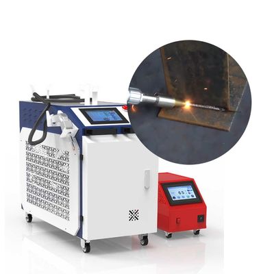 Máquina de soldadura láser de 3 mm de precisión de metal de 2000 W con brazo robótico de 1400 mm