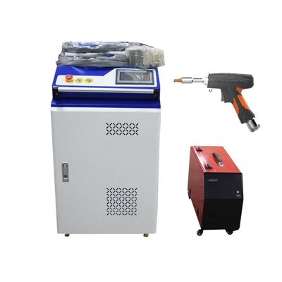 Máquina de soldadura con láser 3 en 1 refrigerada con agua Profundidad de soldadura 1.5 mm Fuente de alimentación AC220V