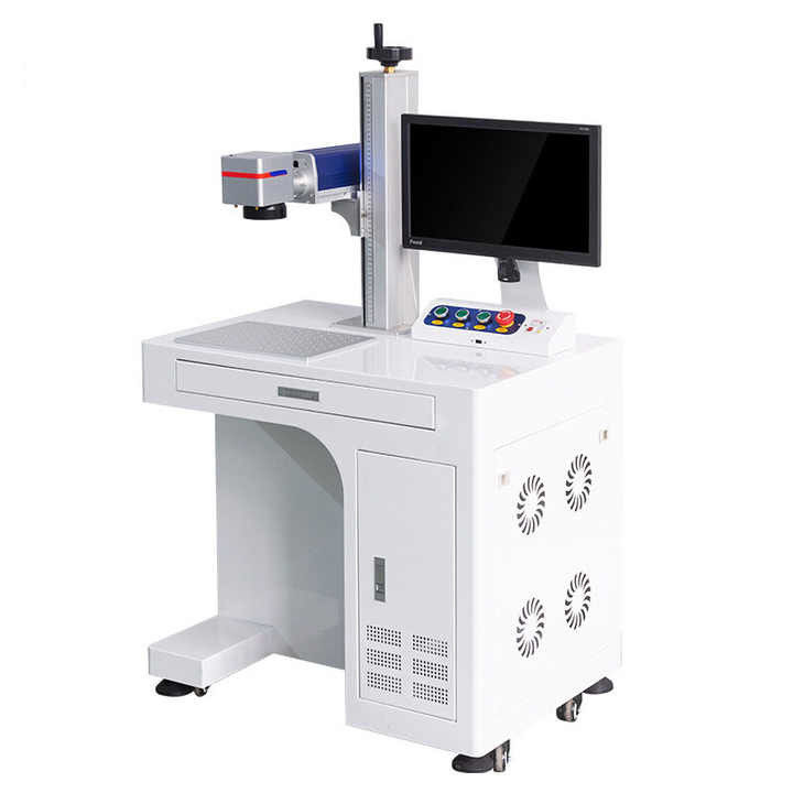 Máquina de grabado con láser UV de 5W de vidrio de plástico de papel de tela de marcaje de la máquina 220V 50Hz