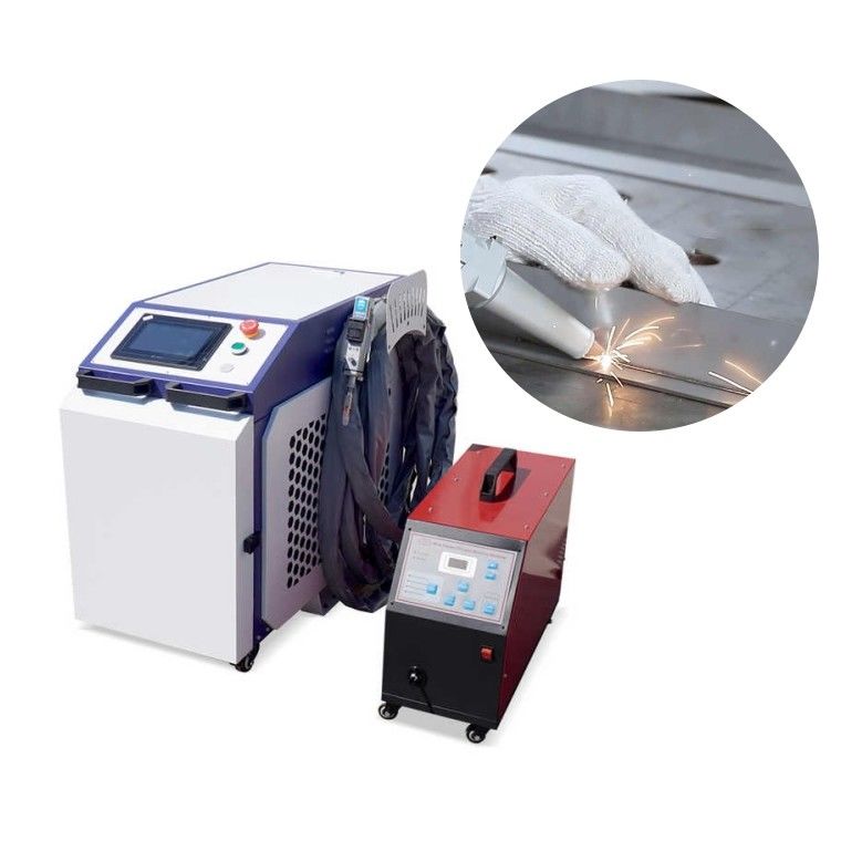 Máquina de soldadura por láser de fibra de 220-240V con demanda de energía de mano para necesidades de soldadura versátiles